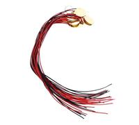 POENVFPO Guitar Piezo Pickup, Brass Material Flexible Noise Suppression Patch with 4 Inches Wires for Acoustic Electric Guitar Ukulele