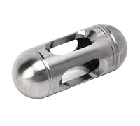 POENVFPO Gyroscope Stress Relief Fingertip Toy, 304 Stainless Steel Anxiety ADHD Relief Decompression Toy with Sliding Beads for Adults Kids Travel Work Office School