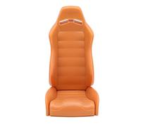 POENVFPO Hard Plastic RC Car Seats, Realistic Simulation Rotatable Seat for AXIAL HSP HPI, with Lightweight Durable Design (Brown)