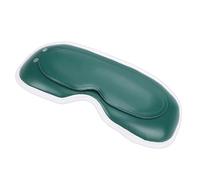 POENVFPO Heating Eye Cover, Ergonomic Design with 3 Temperature Settings 38℃ 42℃ 48℃, Type C Rechargeable, Soft Fabric PU Material, Adjustable Elastic Strap, with Open Window Design, for