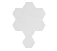 POENVFPO Hexagon LED Wall Light, Smart App Control, Energy Efficient Lighting for Modern Homes, Kitchens, Bathrooms