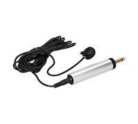 POENVFPO High Sensitivity Clip-on Condenser Microphone for Guitar Sax Trumpet Violin Piano 5m Cable Portable Recording Device
