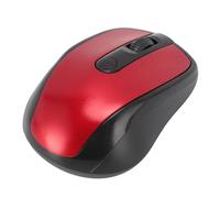 POENVFPO High Sensitivity of 2.4 GHz of Wireless Optical Mouse, Compact and Easy to Separate From the Mouse, Compatible with 2 AAA Batteries (Red)