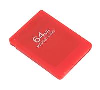 POENVFPO High Speed for Memory Cards, Plug and 64 MB Game of Memory Game, Admits FMCB1.966, applicability: Suitable for the Console of (Red)