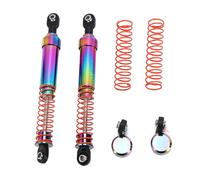 POENVFPO Hydraulic Shock Absorber, Aluminum Alloy, Professional Grade 110mm RC Shock Damper with Vibrant Electroplated Finish