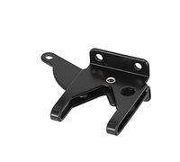 POENVFPO Iron Fence Lock Self Locking Gate Latch Durable Adjustable Cable for Backyard Garden Courtyard 11.5x4.5cm Iron 1 Set