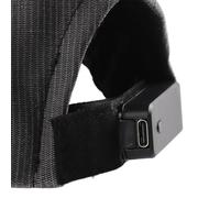 POENVFPO LED Light Up Baseball Cap, 7 Colors Changing Glowing Hat with 5 Modes and Adjustable Strap, for Halloween Christmas Parties Carnivals Festivals (B)