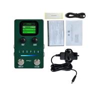 POENVFPO Looper Pedal for Guitar and Bass, 40 Slots 160 Minutes Stereo with LCD Screen, Fade Out Effect, USB Export for Recording and Practice (1)