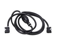POENVFPO Marine Fuel Hose Kit, Hand Pump for Easy Petrol Transfer Outboard Engine Connectors with Durable Tubing for Boaters Offshore Fishing Coastal Cruising Emergency Refueling