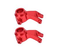 POENVFPO Metal Aluminum Alloy Steering Cup Set, Upgrade Your R/C Car, Made of Sturdy Material, Fit for Arrma Senton Typhon Big Rock 1/10 (Red