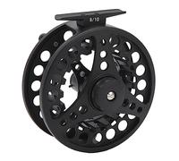 POENVFPO Metal Fly Fishing Reel, Solid Lightweight 2+1 Bearings Smooth Casting Left Right Hand Retrieve Conversion, with Clear Sound for Streams Rivers Lakes