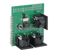 POENVFPO MIDI Shield Board with MIDI Communication Protocols for Music Lovers, 2.3 X 2.1 Inches, Green PCB Plate, 1 Package