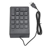 POENVFPO Mini Portable Numeric Keyboard, Quiet and Comfortable, Key Design, Suitable for PC Desktop Notebook Computers