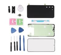 POENVFPO Mobile Phone Glass Lid and Replacement of the Front Glass Screen for More, Full Repair Packaging with Complete Kit, Suitable for Broken or Striped Phones