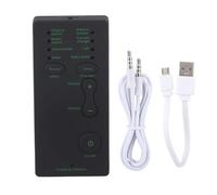 POENVFPO Mobile Telephone External USB Language Changer with Several Language Changes, Live Live Sound Card for Online Transmission, Remo Reduction Technology for Clear Voice Calls for All Users