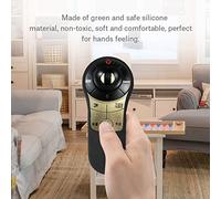 POENVFPO Non- Silicone Remote Control Deck for Remote TV Control AN-MR400, Slide Cover with Sensor Hole, Red, for Daily Family Entertainment (Black)