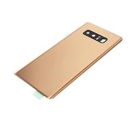 POENVFPO Note 8 Compleable Langable Langable Telephone Cover Repair Kit Complete Cell Phone Broken in Front of the External Screen Glass Screen (Gold)