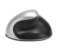 POENVFPO Office Wireless Vertical Mouse with Wireless Connection 2.4 G for Comfortable Office Understanding (Gray)