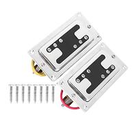 POENVFPO Pickup, Durable Light Exquisite Craftsmanship, Brass Alnico5 12K resist Guitar Bass Parts for Wide Application (Silver)