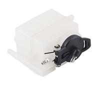 POENVFPO Plastic Fuel Tank, Rugged Anti Corrosion Small Size for 1 10 RC Car, with Good Sealing High Strength, Fit for HSP 94188 94122
