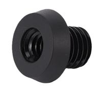 POENVFPO Pool Cue Bottom Cover, Aluminum and Plastic Bumper Protector Tail Plug, Wear and Impact Proof for Billiard Cue Sticks, Fit for How and FURY Models