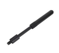 POENVFPO Pool Cue Extension, Aluminum Telescopic Billiard Cue Extender 24cm to 34cm with Rubber Bumper for Enhanced Control and Power in Pool Games