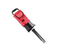 POENVFPO Portable Ball Retriever, Durable Shag Bag for Easy Golf Ball Pickup, 75 Capacity with Removable Tube for Golfers (red)
