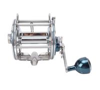 POENVFPO Portable Round Baitcasting Fishing Reel for Saltwater Fishing with Compact Structure, Metal Construction and High Accuracy Line Connector, Blue Right Hand Round Baitcast Reel
