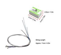 POENVFPO Professional Cello String Set with Mute, Rosin and Cleaning Cloth, 4 Piece Accessory Pack for Musicians, 121g Lightweight Design