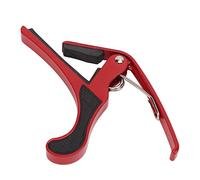 POENVFPO Professional Guitar with Arrow Storage Case Design, Alloy Material, 2 Picks Included, for Acoustic, Electric Guitar, Ukulele, Banjo, Mandolin (Red)