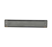 POENVFPO Professional Harmonica, Diatonic C Key 24 Hole with Phosphor Bronze Sound Piece and ABS Resin Body, for Beginners and Advanced Players (gloss black)