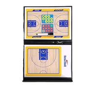 POENVFPO Professional Tournament Board, Magnetic Coaching Board with Hanging Design for Football, Basketball and Volleyball (Basketball)