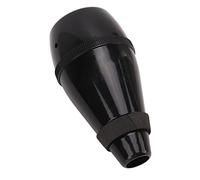 POENVFPO Professional Trumpet Practice Mute, ABS Lightweight Silencer, Universal Fit for Students and Beginners, Black (Black)