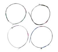 POENVFPO Professional Violin Strings Set, Steel E A D G Replacement, 4/4 Size, Complete Pack for Beginners and Advanced Players