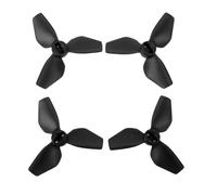 POENVFPO Propeller for NEO, 2Pair Replacement PC Drone Propeller Wing Spare Parts with Screws, Tailored Fit Dynamic Balancing Extended Flight (Black)