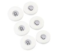 POENVFPO Protein Leather Memory Foam Ear Pads, Easy Installation Cushion for ATH-AR3BT ATH-AR3iS, 3 Pairs of Replacement Headphone Ear Pads for Long-Term Wear (White)