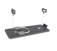POENVFPO Push Up Boards Ab Wheel 41.7in (Black)