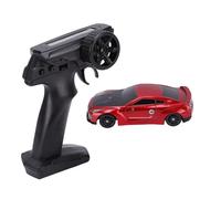 POENVFPO RC Car, 2.4GHz Remote Control Car with LED Lights and Spray Mist, 18 Km/h High Speed Drift for Boys Kids Adults, Comes with Racing and Drift Tires