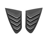 POENVFPO Rear Side Window Louver ABS Rear Window Air Vent Scoop Shades Pair Precise Forming Scratch Resistant Easy Install for 4 Series F36 2014 2020 (Carbon Fiber)