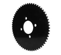 POENVFPO Rear Sprocket 65 Teeth 35 Chain Carbon Steel 4 Holes | 60T Go Kart Sprocket, Light Motorcycle & Beach Bike Upgrade, Oil Resistant Durable, Direct Fit Replacement, 750g