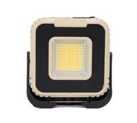 POENVFPO Rechargeable COB Work Light, 3000mAh Magnetic LED Work Light with USB A Output and 4 Modes, for Car Repair Camping Hiking Emergency Job Site Lighting (Gray)