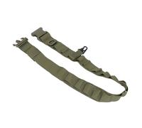 POENVFPO Security Work Belt Tactical Duty Belt Utility with Quick-Release Buckle for Outdoor Patrolling Law Enforcement (Green)