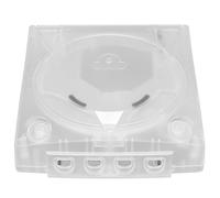 POENVFPO Shell in Transparent Plastic for Dreamcast DC, Robust and Absorbent Shock Cover, Large for Game Lovers, Favorable to Travel