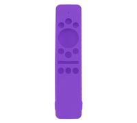 POENVFPO Silicone Remote Control Cover for Smart TV, Durable Shockproof Design, Anti-Slip Functionality for Family Use, 1 Unit (Purple)