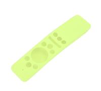 POENVFPO Silicone Remote Control Cover for Smart TV, Durable Shockproof Design, Anti-Slip Functionality for Family Use, 1 Unit (Fluorescent Green)