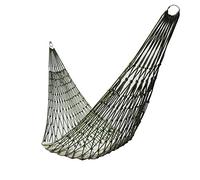 POENVFPO Single Person Camping Hammock, Outdoor Lightweight Nylon Mesh, Compact Portable Suspension Hammock with Rope for Backpacking, Hiking, Travel, Gardening, Relaxation, etc.