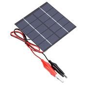 POENVFPO Small Solar Panel Charger, Polycrystalline Silicon with 5V IP65, Ideal for DIY Projects and Outdoor Camping