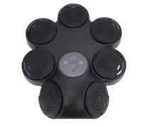 POENVFPO Smart Bluetooth Boxing Machine Interactive Wall Mount Punching Trainer with Light, Supports Left Right Hook (White)