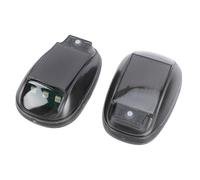 POENVFPO Solar Powered RGB Strobe Light, Multi Mode LED Cab Light with Remote Control, for Vehicle Roof Emergency Warning Camping Off Road