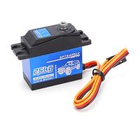 POENVFPO SPT5425LV 25KG Digital Metal Gear Servo, Slow Start Locked Rotor Protection High Torque, with Aluminum Alloy Housing, for 1:8 1:10 RC Car Climbing Truck Off Road Vehicle